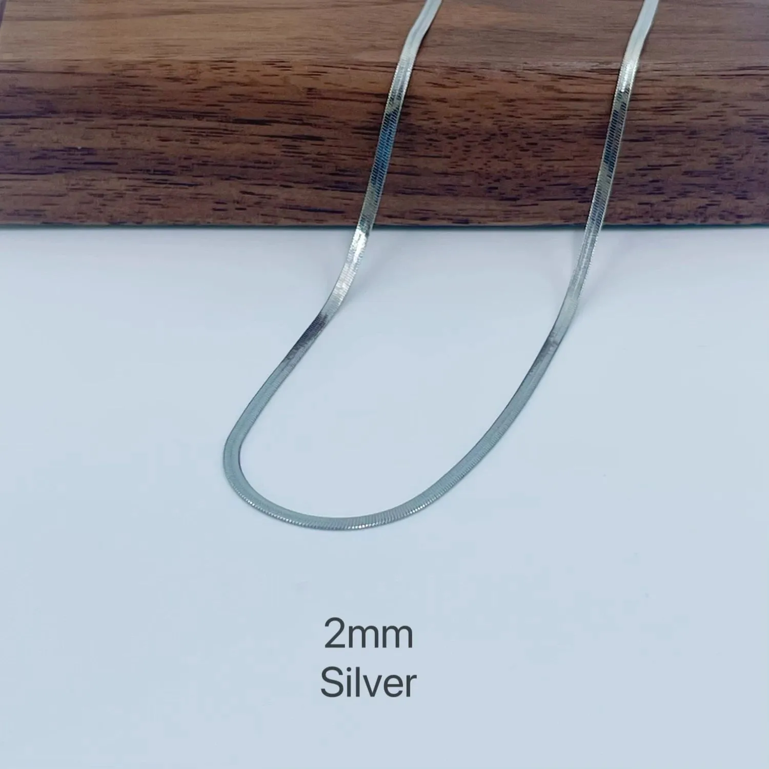 Minimalist Unisex Snake Chain Necklace Choker Gold Fashion Jewelry