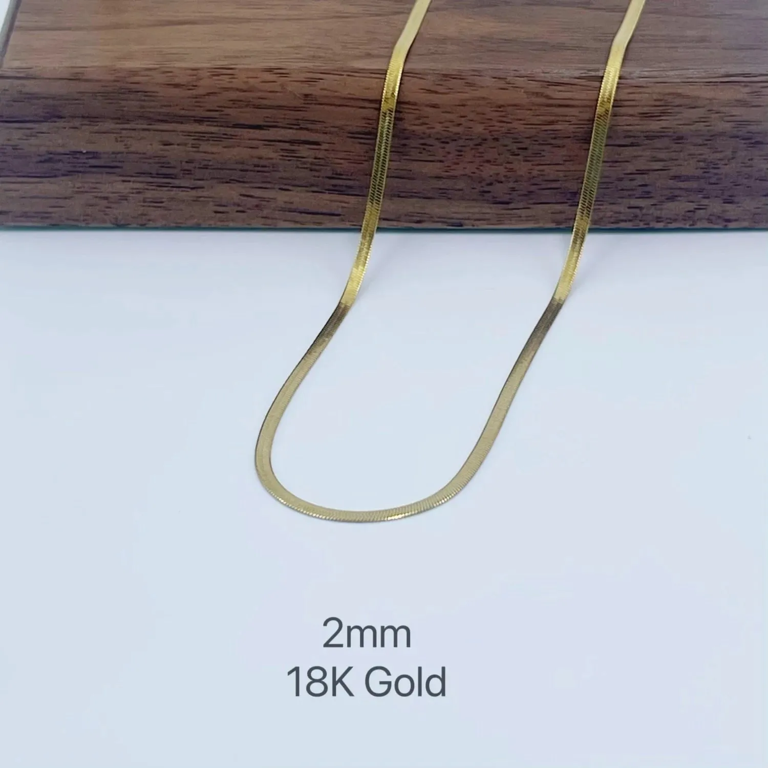 Minimalist Unisex Snake Chain Necklace Choker Gold Fashion Jewelry
