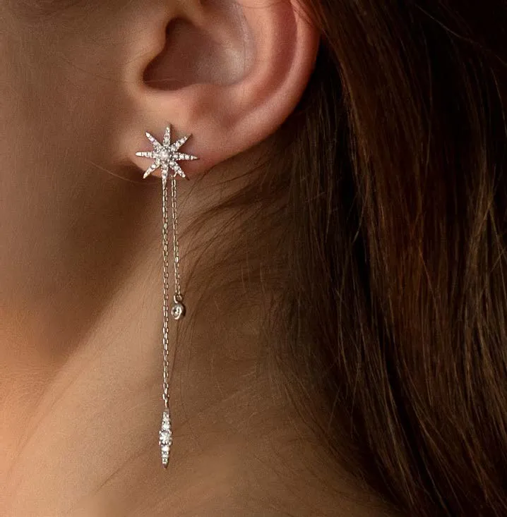 Nova Earrings Silver