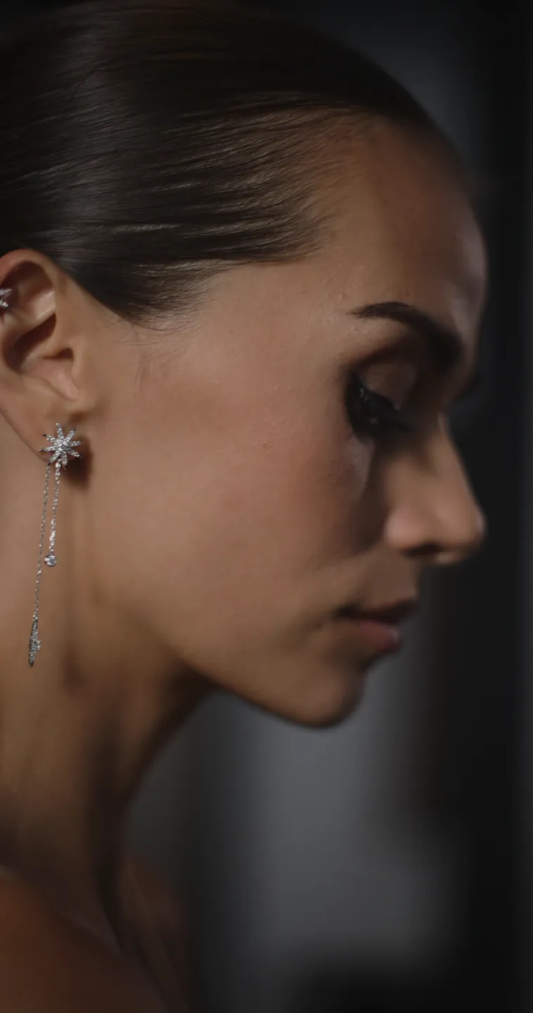 Nova Earrings Silver