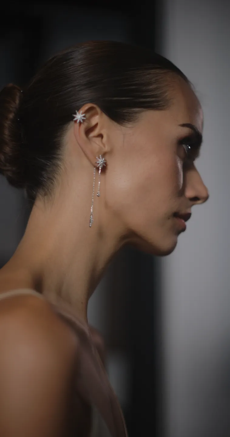 Nova Earrings Silver