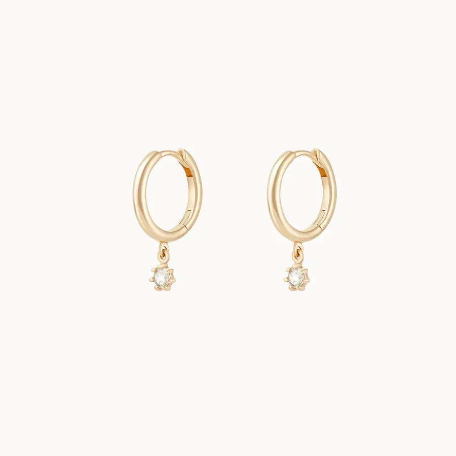 Nova Sway Hoop (14K Gold)