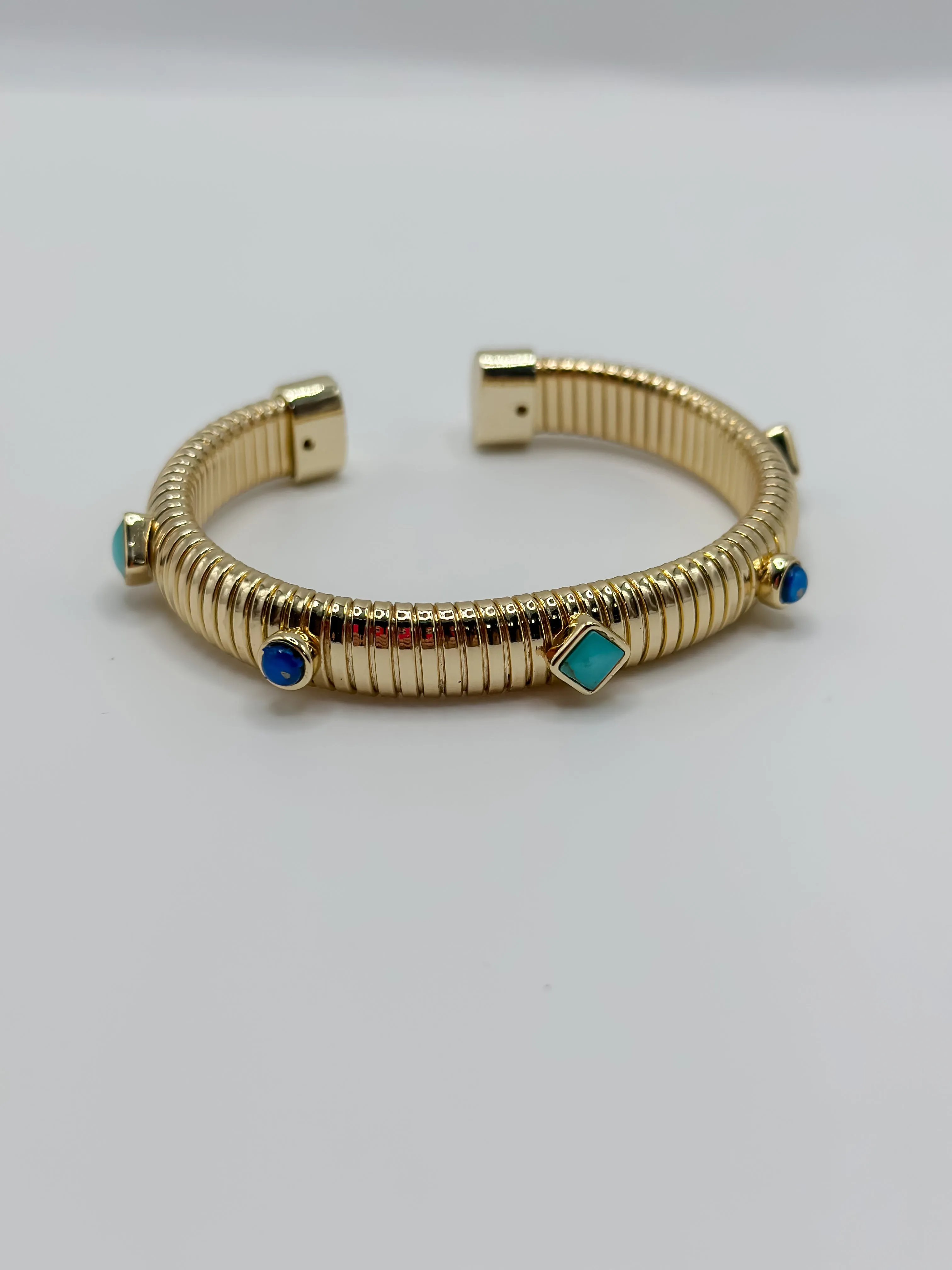 Omega Blue Cuff Bracelet