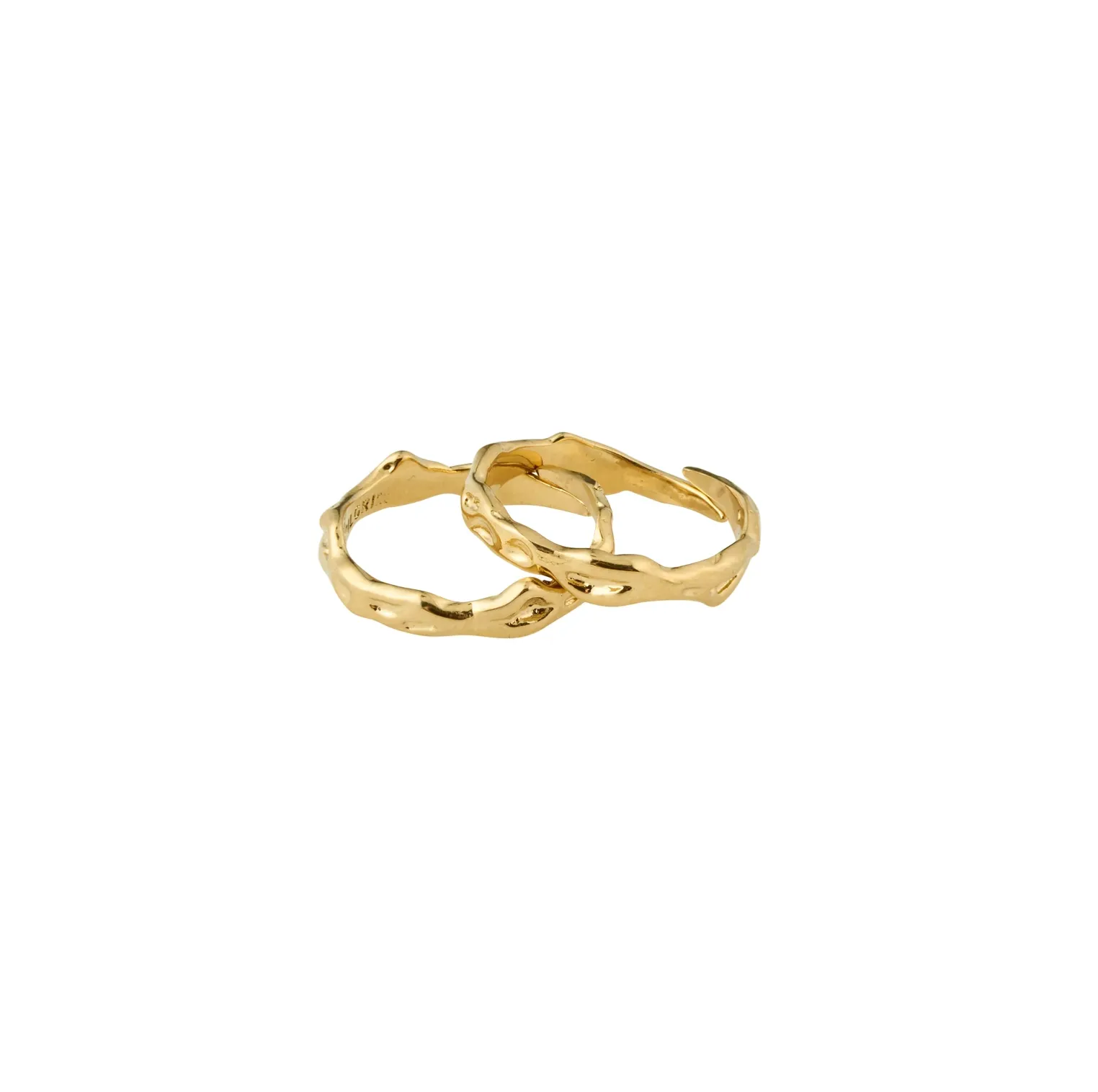 Pilgrim Ring : Rita : Gold plated