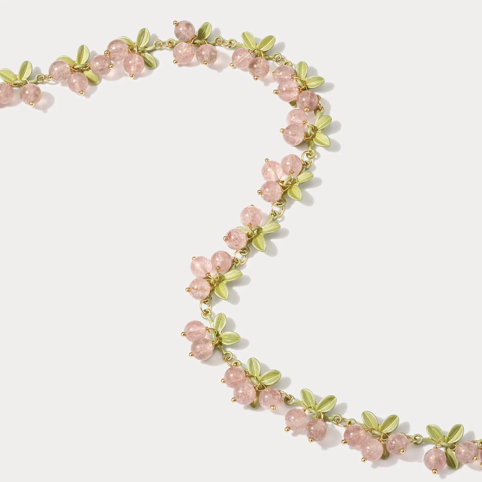 Pink Berry Necklace