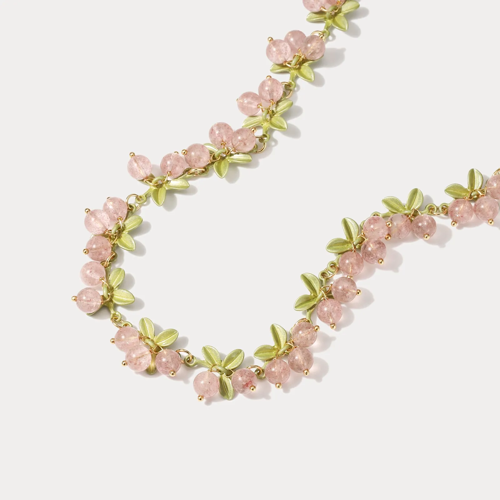 Pink Berry Necklace