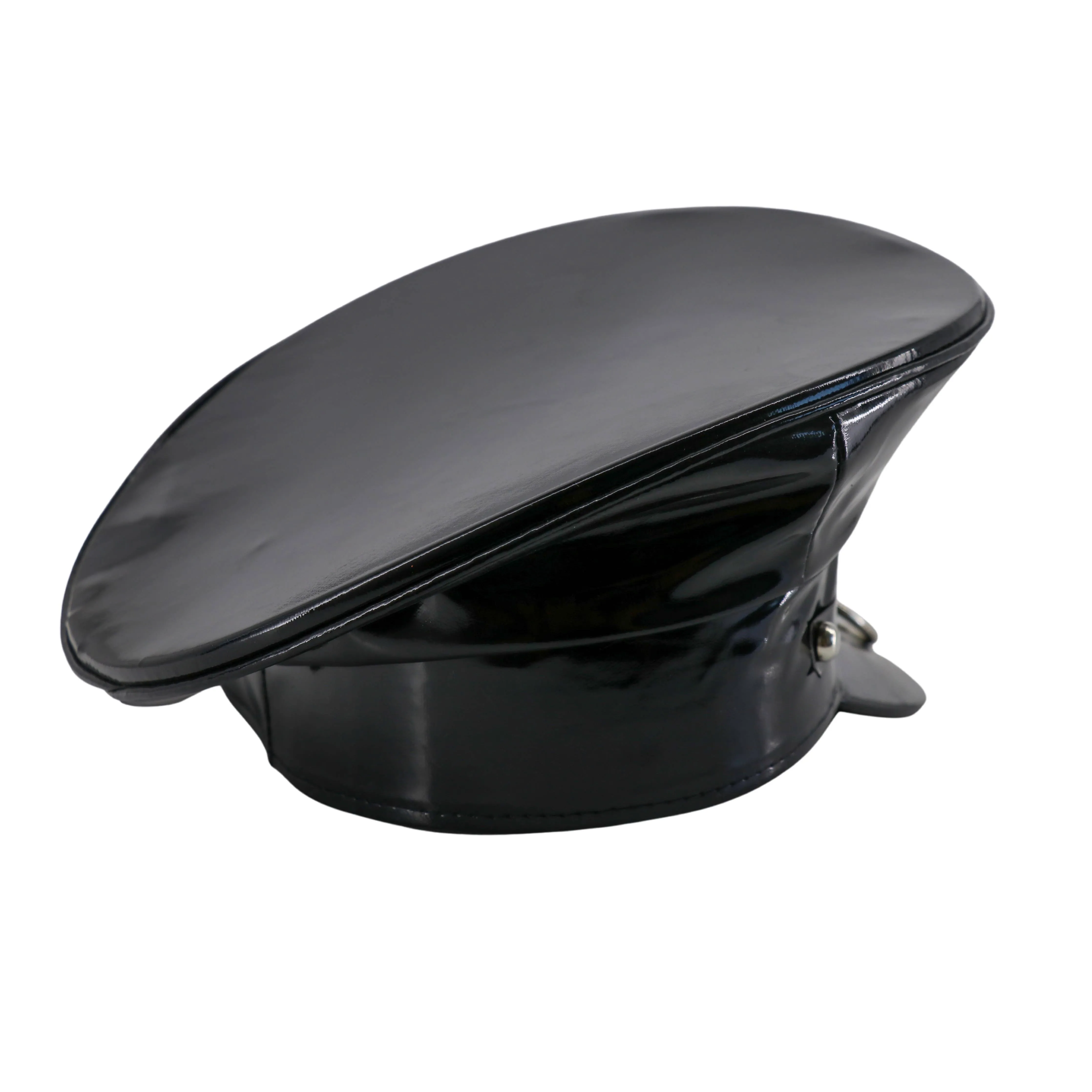 Police Hat with Rings: RED