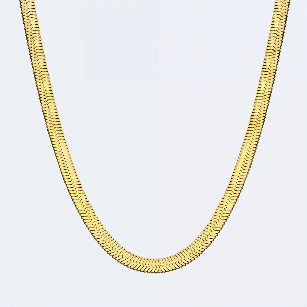 "ALGARVE" HERRINGBONE NECKLACE