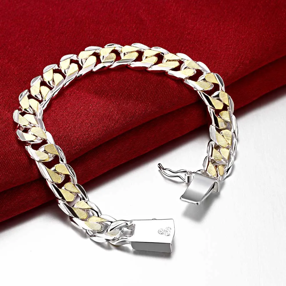Roddy Exquisite 925 Sterling Silver Plated Fashion Jewelry Bracelet