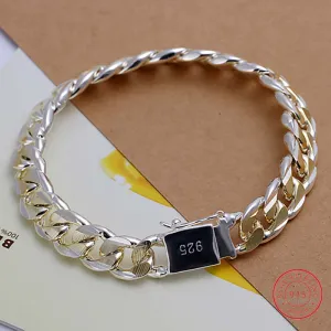 Roddy Exquisite 925 Sterling Silver Plated Fashion Jewelry Bracelet
