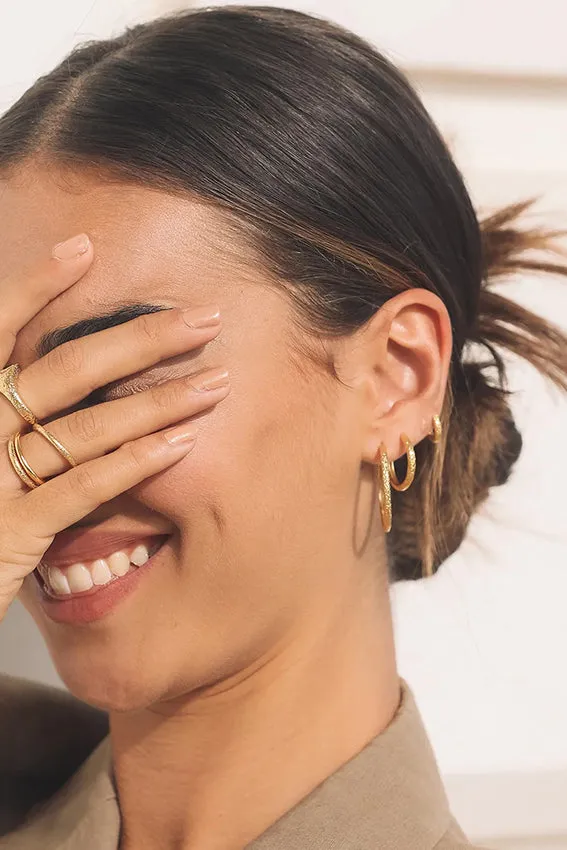 Sebastian Gold Hoop Earrings
