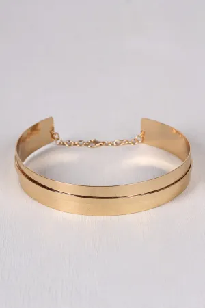 Simple Chic Collar Choker Necklace