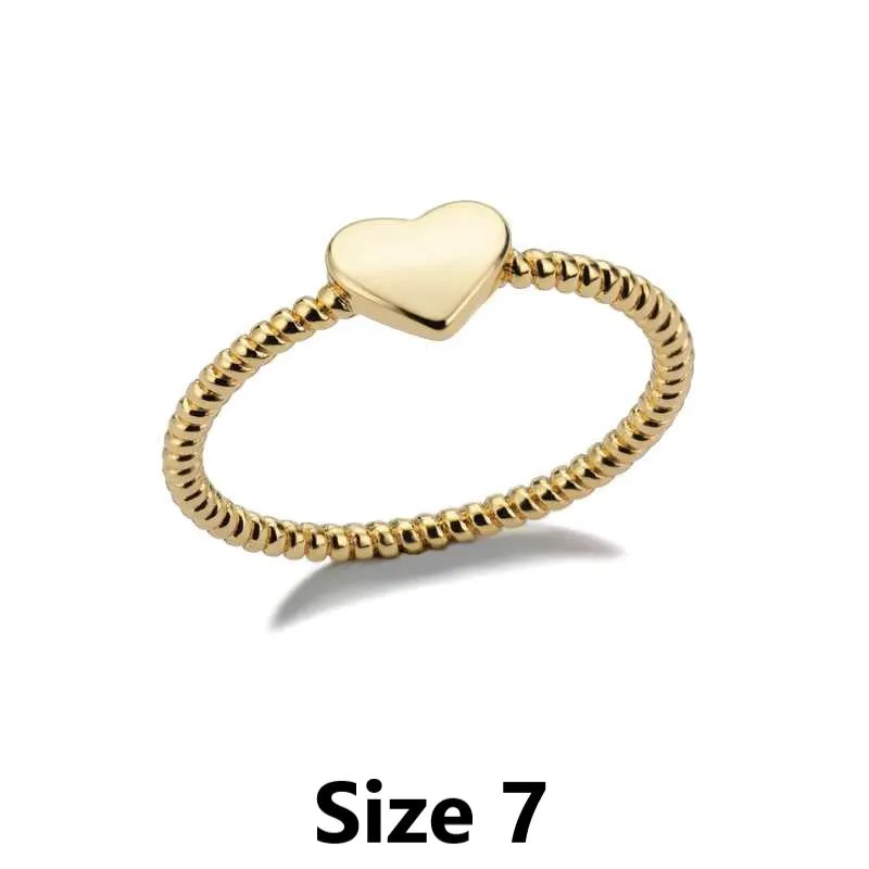 Simple Gold Rings - Set