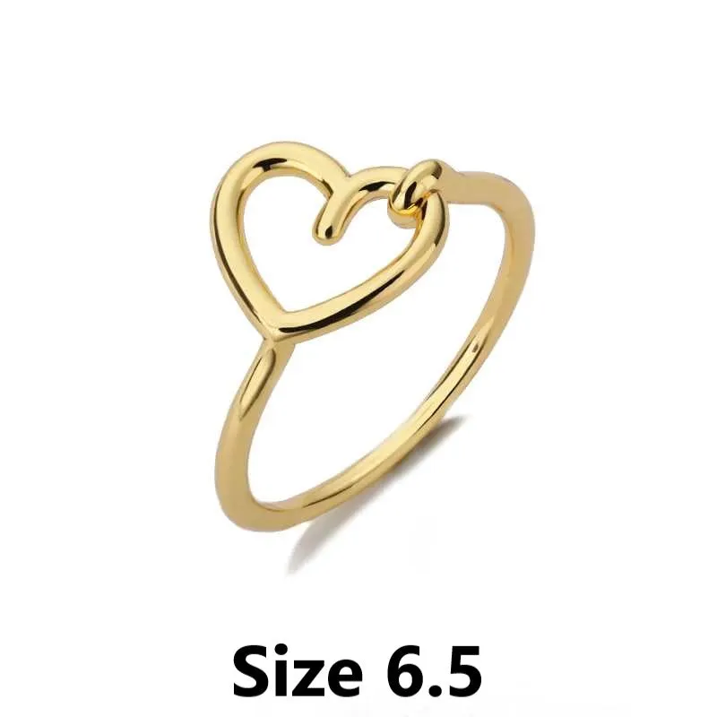 Simple Gold Rings - Set