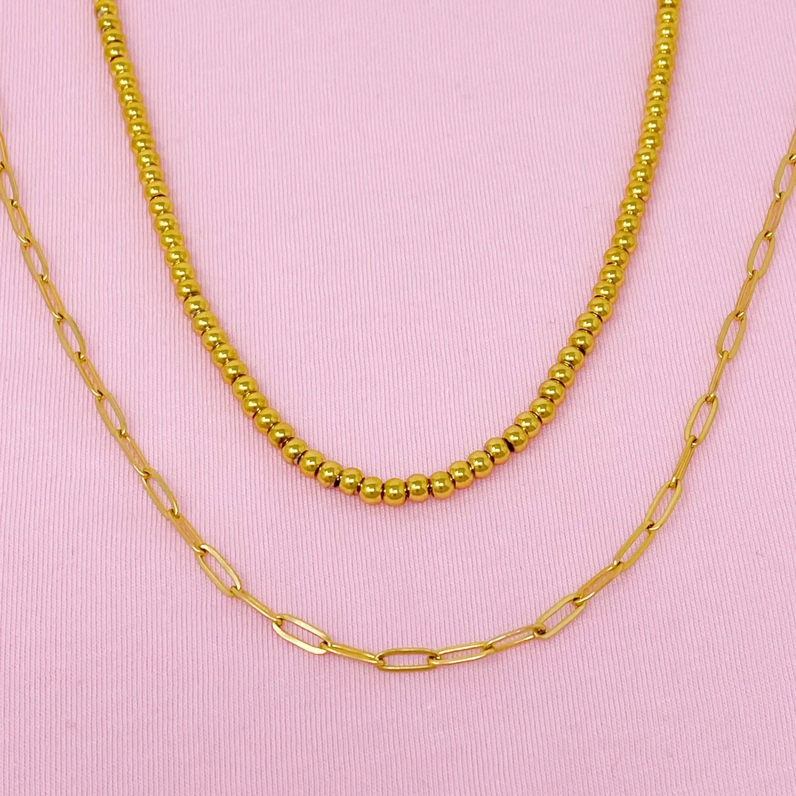 Soho Chic Layered Chain Necklace