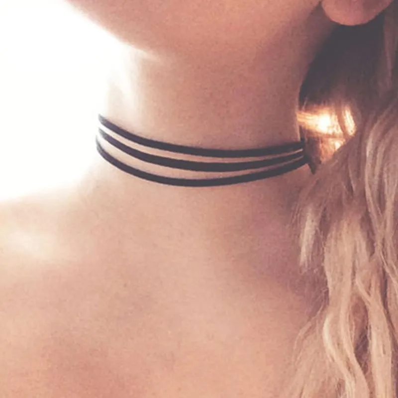 Soleil Triple Layered Choker