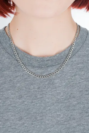 Standard Cuban Chain in Silver
