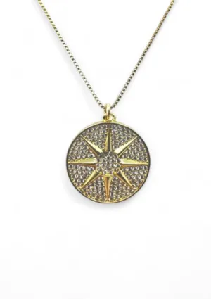 Star Medallion Chain Necklace