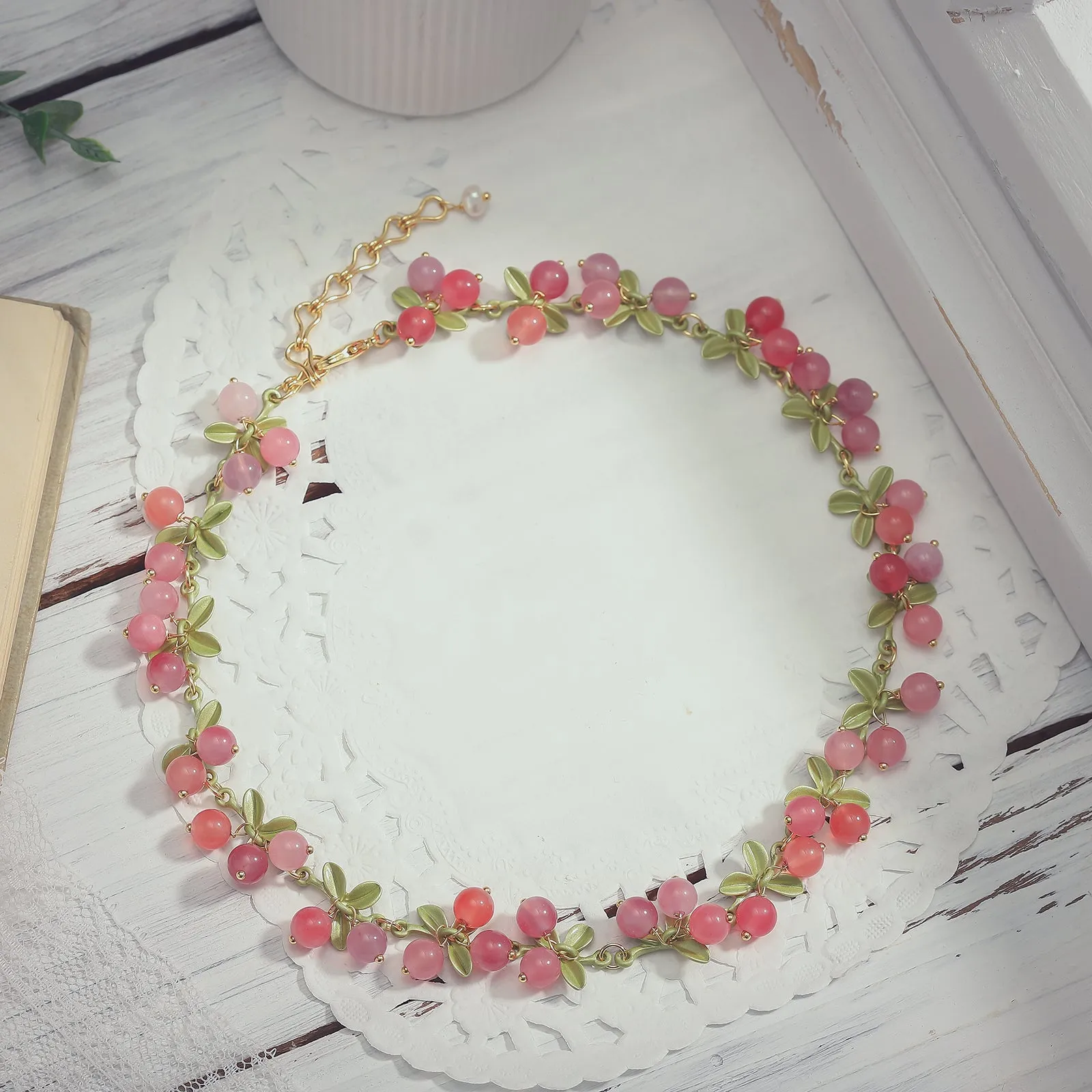 Sunset Berry Necklace