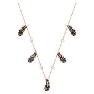 Swarovski Jewelry NAUGHTY CHOKER, Black, Rose-gold -5497874