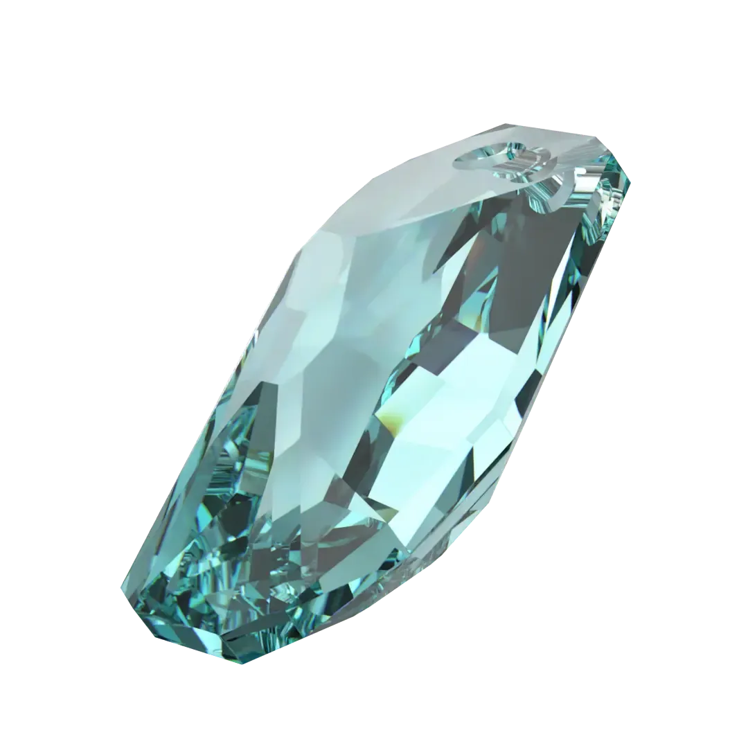 Swarovski Pendants Meteor (6673) Light Turquoise
