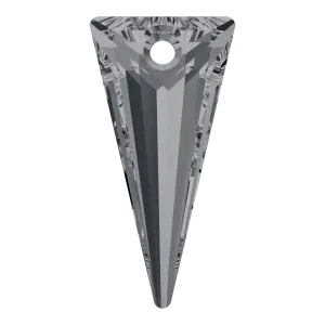 Swarovski Pendants Spike (6480) Crystal Silver Night