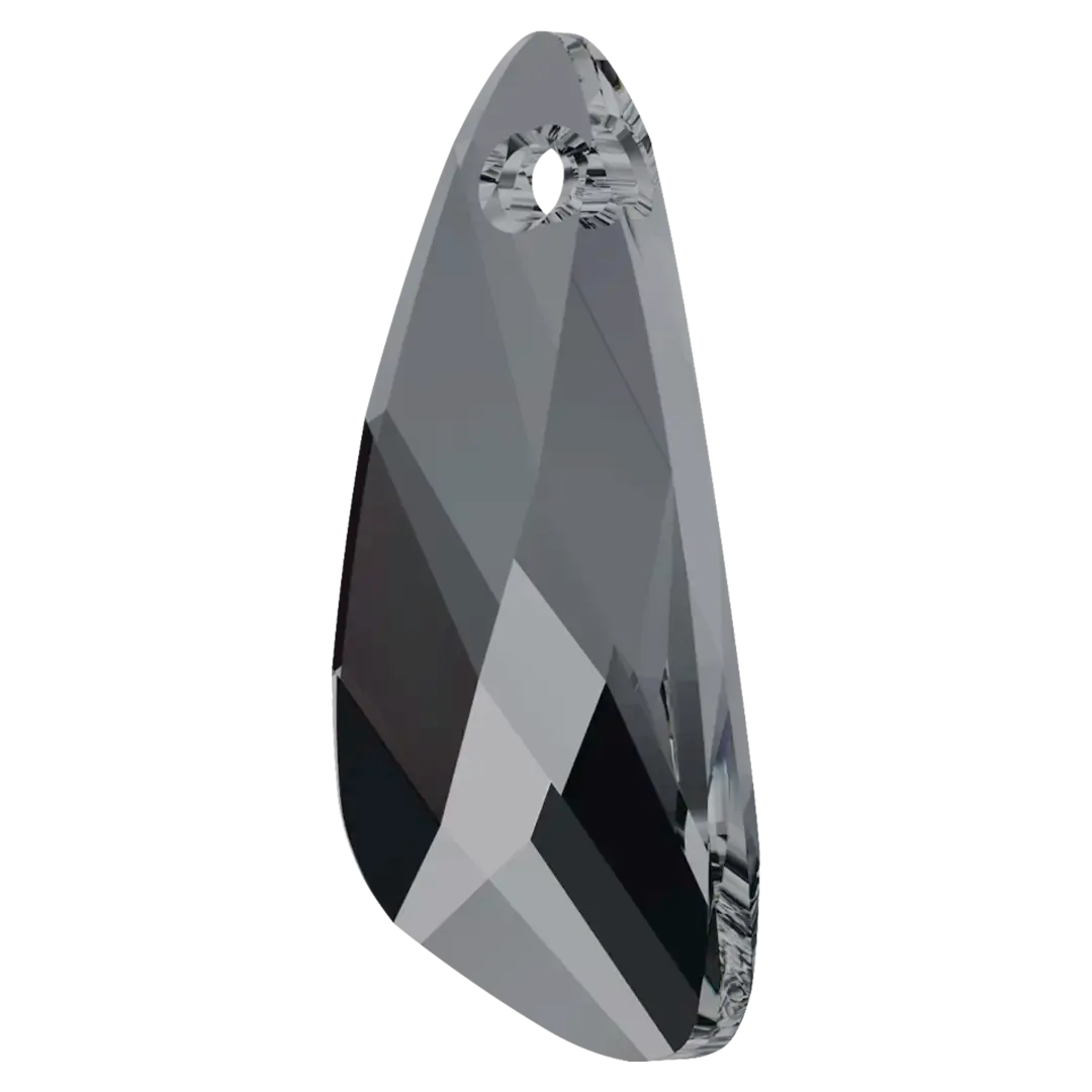 Swarovski Pendants Wing (6690) Crystal Silver Night