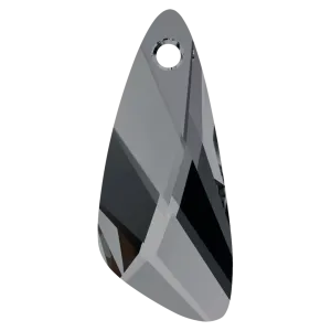 Swarovski Pendants Wing (6690) Crystal Silver Night