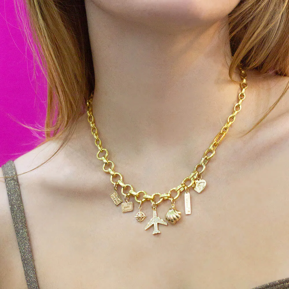 The ONLY Necklace, Solid Gold