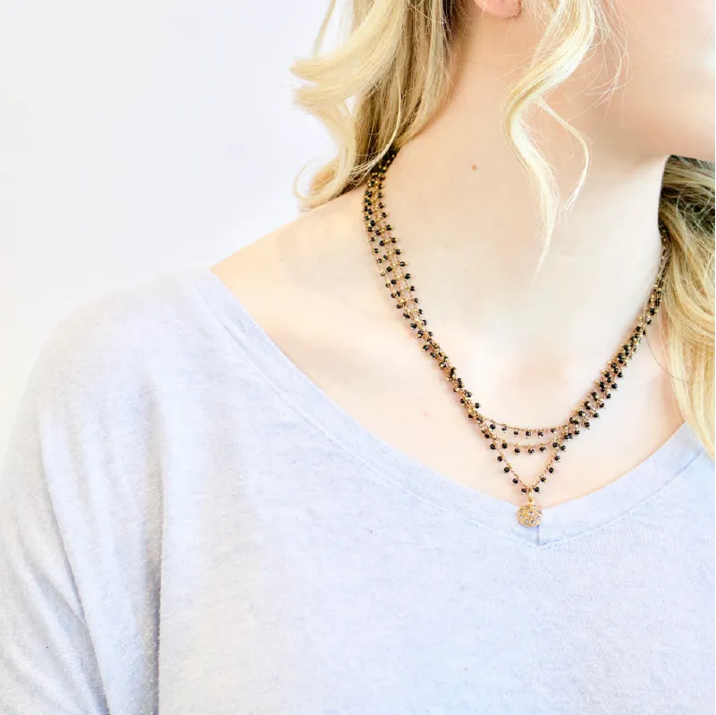 Triple Strand Necklace
