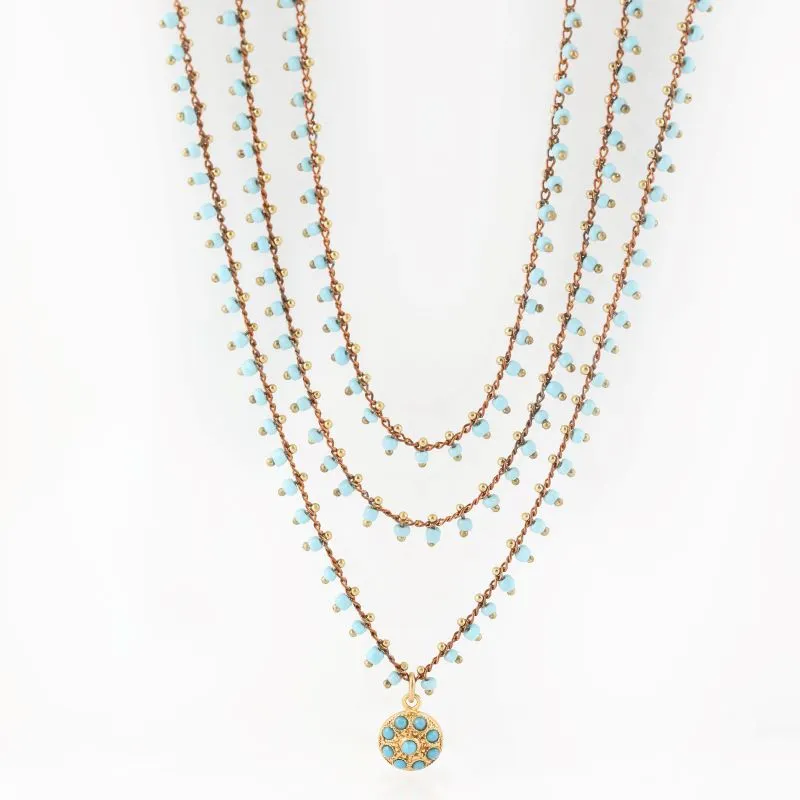 Triple Strand Necklace