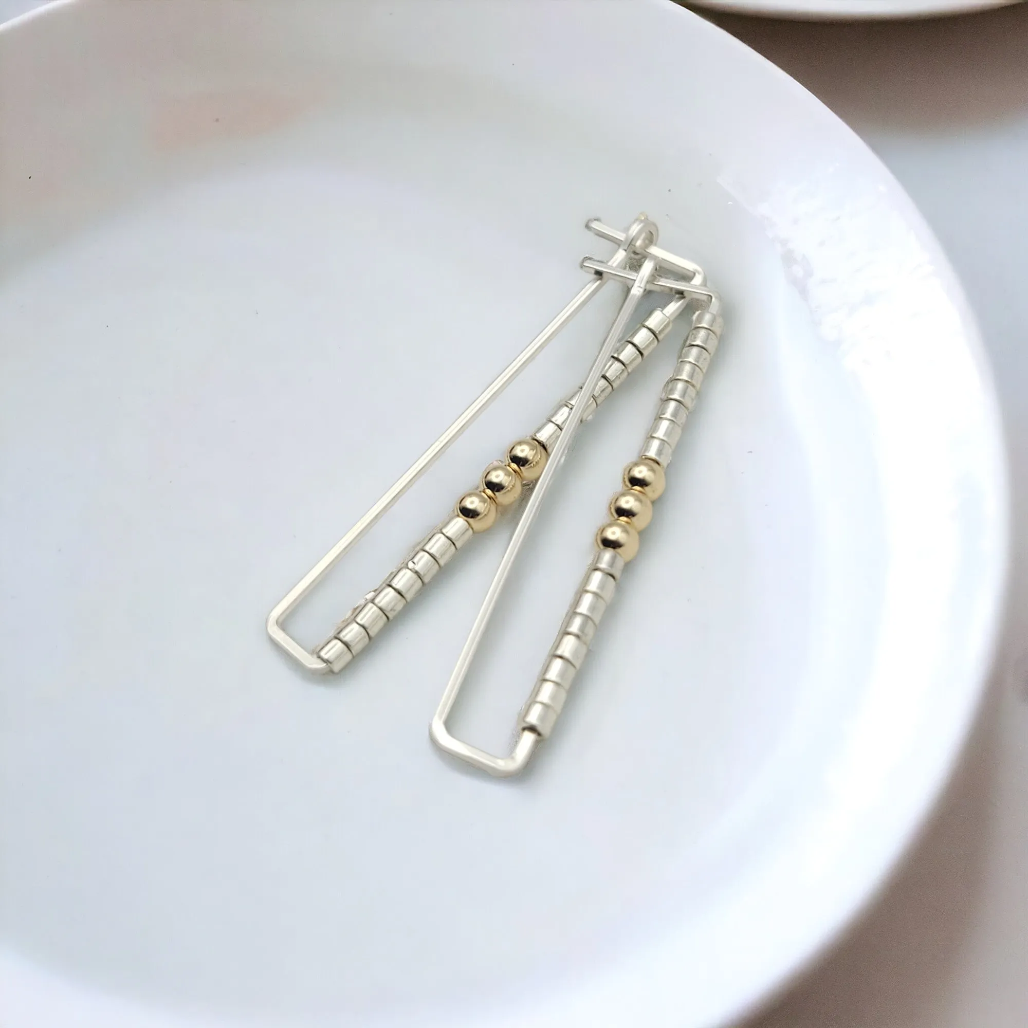 True - Silver Rectangle & Gold
