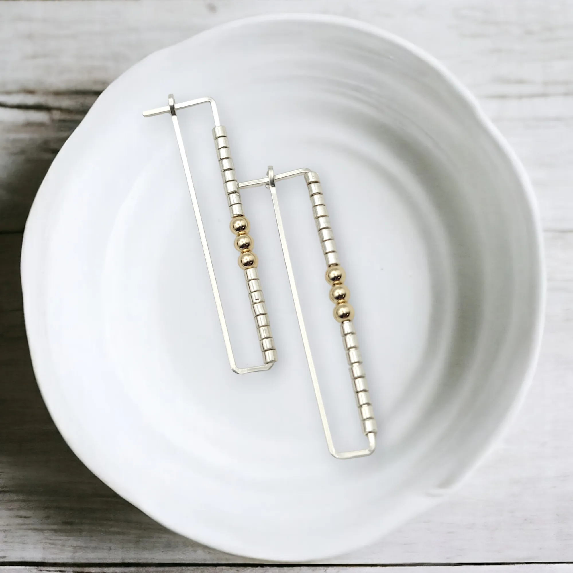 True - Silver Rectangle & Gold
