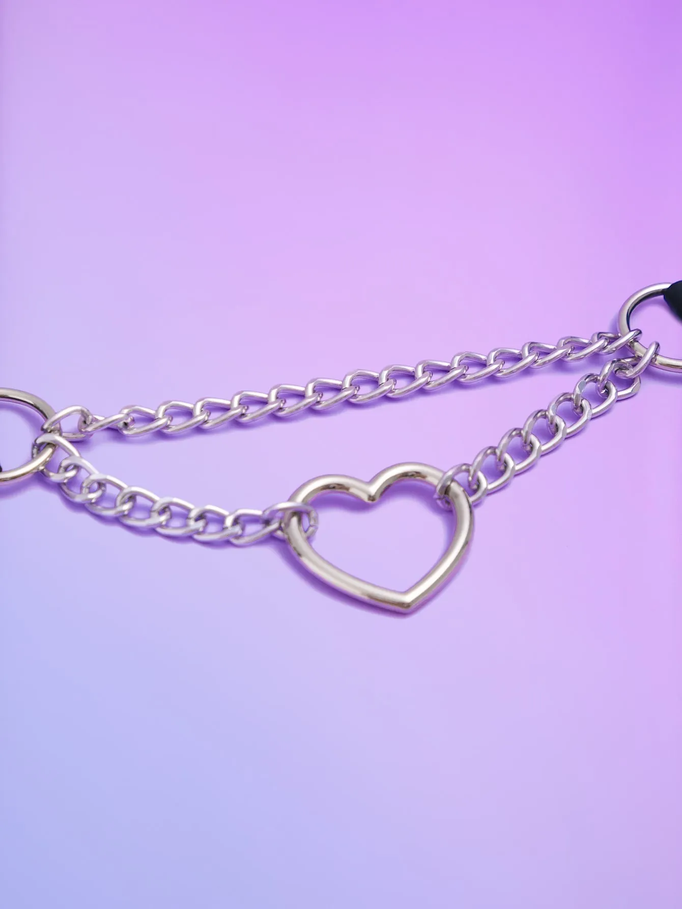 Unusual Heart Decor Chain Necklace for Women Jewelry for Women Necklace