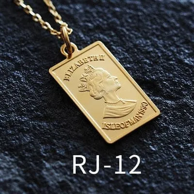 Vintage Boho Coin Necklace Made With 925 Silver
