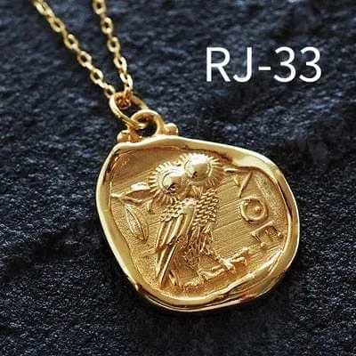 Vintage Boho Coin Necklace Made With 925 Silver