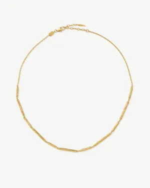 Wavy Ridge Chain Choker