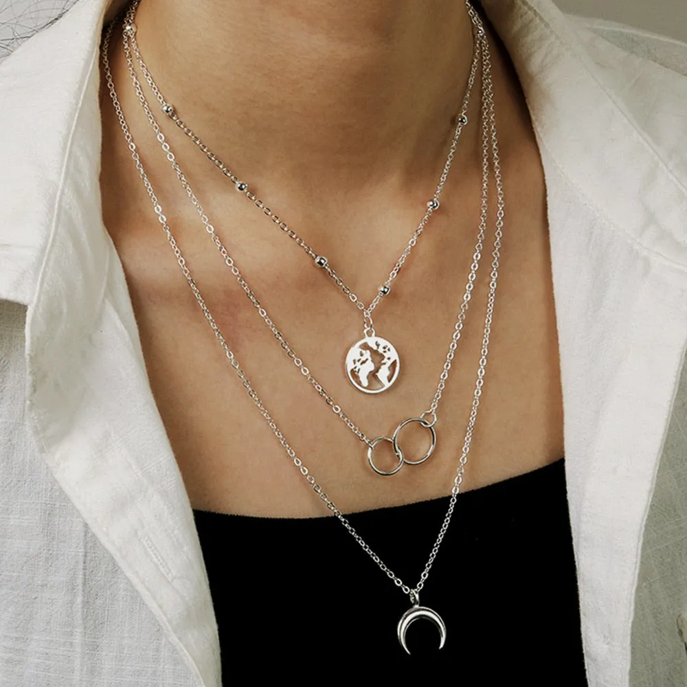 women's chokers linkedin necklace goldcolor pendants pearl bead collar ✈️ free.shipping
