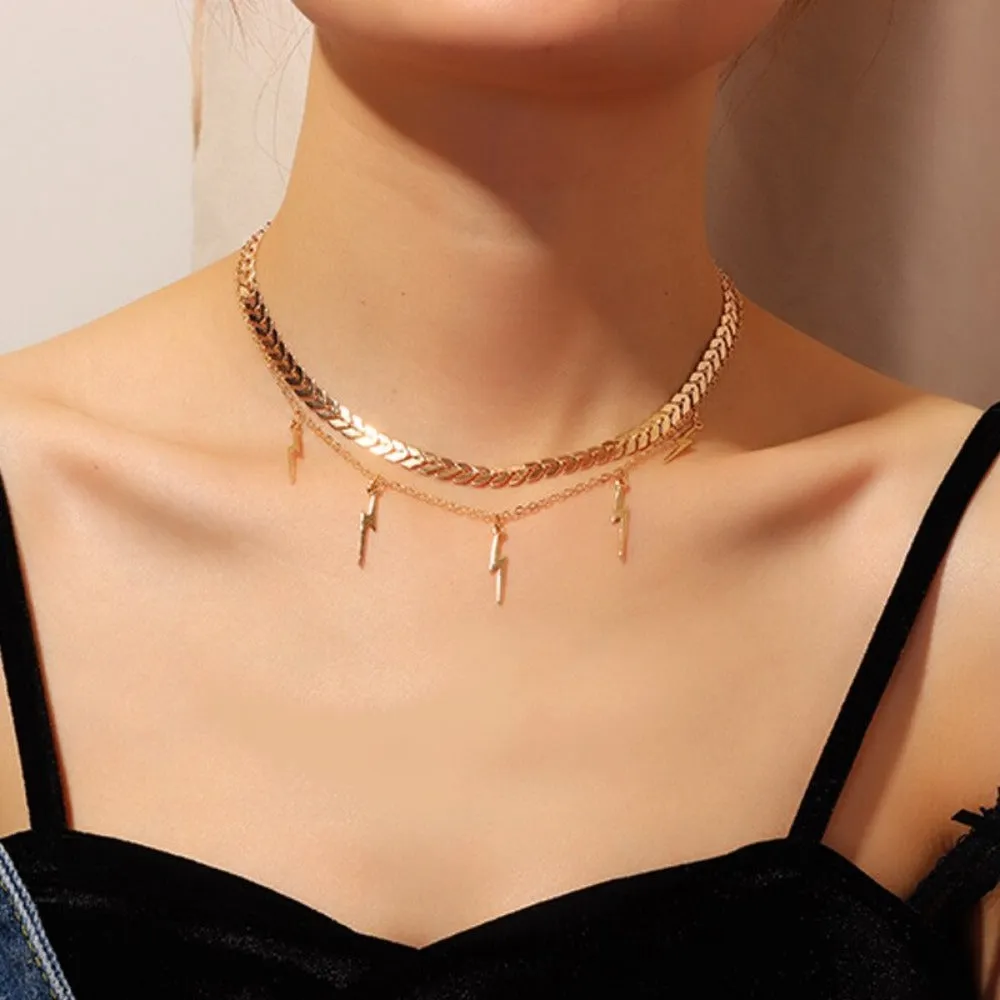 women's necklaces pearl pendants zirconia stone silver goldcolor choker ✈️ free.shipping