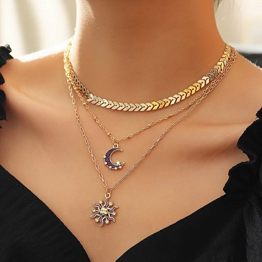 women's necklaces pearl pendants zirconia stone silver goldcolor choker ✈️ free.shipping