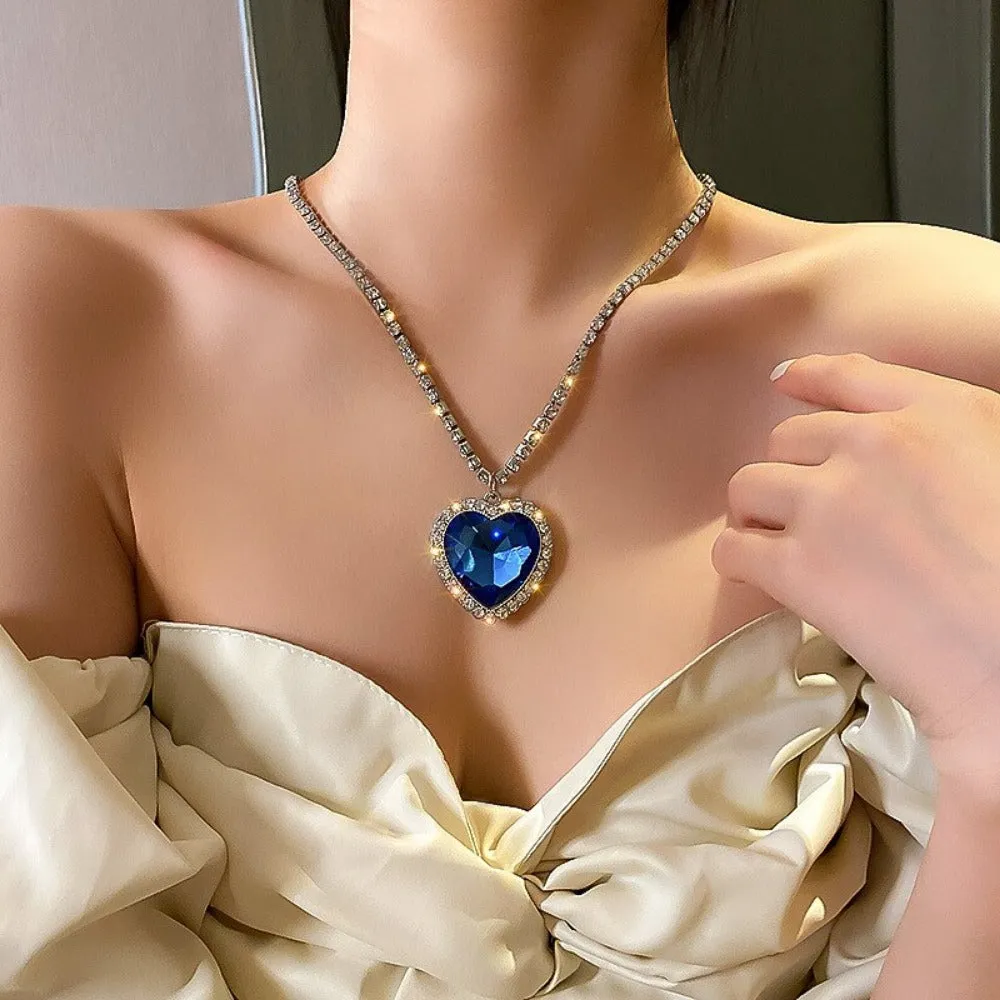 women's necklaces pearl pendants zirconia stone silver goldcolor choker ✈️ free.shipping